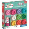 Clementoni Soft Clemmy - Baby Unicorn Blocks Set, 10 Mattoncini Morbidi per Bambini 6+ Mesi, Personaggio Fantasy, Lavabili e Atossici, Sviluppo Sensoriale e Manualità, Made in Italy, 17630