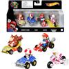 Hot Wheels Mattel Mario Kart Die-Cast 4-Pack Assortment (Nintendo)