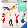 Ravensburger - Puzzle Party People per Adulti, 300 Pezzi, Collezione Puzzle Moments, Idea Regalo per Lei o Lui, 39x27 cm