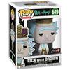 Funko Pop! Rick and Morty King Rick with Crown Standing Exclusive Vinyl Figure