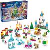 LEGO Disney 43253 - Calendario dell'Avvento 2024 per bambini, con mini build e 8 minifigure, dai 5 anni in su, idea regalo per ragazze e ragazzi