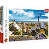 Trefl, Puzzle, Park Güell, Barcellona, Spagna, 1500 Elementi, alta qualità, vista spagnola, vista Barcellona, puzzle Europa, per adulti e Bambini da 12 anni