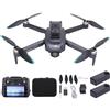 Generico Drone con Doppia Telecamera 4K HD per Adulti, quadricottero RC Professionale, brushless con Luce LED e Telecomando Tramite App, per Principianti (2 batterie)