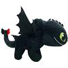 Play by Play Playoff Gioca per Giocare a HTTYD Dragons, Come addestrare Il Tuo Drago - Giocattolo Senza Denti Colore Nero qualità Super Soft 20 cm (Coda di 30 cm Inclusa) - 760017911