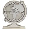 DLM Bomboniere DLM-A646 Bomboniera Utile Orologio Grande in legno cm 18x15x4 Linea Mondo Mappamondo per Matrimonio Anniversario Battesimo Bimbo Bimba Comunione Cresima Compleanno