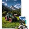 LLONGKT Puzzle da 1000 pezzi per adulti, regali, puzzle di trattori, giochi educativi, decorazioni per la casa, adatti per la decorazione della scrivania (dimensioni 38x26cm)