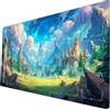 ymyukop Riftbound TCG Playmat 24x14 Pollici con marcatore di zona design non ufficiale inclusa borsa per il trasporto gratuita per giochi da tavolo (Relics2)