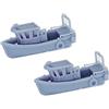 Outland Models Barca da pesca con paesaggio ferroviario, scala 1:160 N