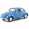 VW Coleottero, azzurro, 1972, modellino auto, modello finito, Welly 1:24
