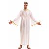 My Other Me - Costume unisex per adulti Angelo bianco con tunica con ali taglia ML. Perfetto per abbagliare con luce celeste a feste ed eventi speciali