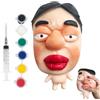 Generico Giocattolo Antistress Brufoli, Faccia Schiaccia Brufoli, Giocattolo Spremi Brufoli in Silicone con Vernice Ricaricabile, Giocattoli Decompressivi per alleviare Stress e Ansia (A01)