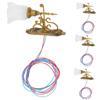 ibasenice 4 Pezzi Lampade Da Parete In Miniatura Per Delle Bambole Scala 1:87 Mini Luci Da Parete A LED Vintage Delle Bambole Applique Da Parete A LED Modelli Di Lampade Per