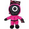 Play by Play Squid Game - Peluche da 28 cm, con giacca rosa, dettagli ricamati, articolo con licenza originale, diversi simboli a scelta (cerchio)