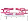 GPM X-Rider 1/8 Flamingo RC Tricycle Aggiornamento Parti Aluminium Rear Lower Arms - 1Pr Set Red