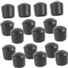 MAGICLULU Tappi Terminali Diametro 16mm 16 Pezzi per Aste Calcio Balilla in Pvc Accessori Leggeri e Facili da Usare per Biliardino da Casa e Tavolo Professionale