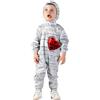 Ciao- Piccola Mummia Costume Travestimento Tutina Baby (Taglia 2-3 Anni) con cuffietta