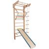 SportBaby Palestra da ginnastica per bambini, 3 - 220, colore sportivo, parete da arrampicata, legno, parete da ginnastica, parete a pioli