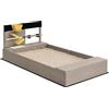 Outsunny Sandbox con elementi da cucina, sandbox in legno, 154 x 80 x 60 cm, design senza fondo, per bambini di 3-7 anni, giardino, grigio