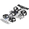 Folpus Mini Drone 2 in 1 RC Car Giocattolo per Bambini Air Ground Flying Car Aeroplano Telecomandato per Ragazzi E Ragazze Regali per Bambini, Bianco