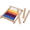 Betzold 56314 - Telaio di Legno per Bambini Piccolo 14cm - Tessitura Lezioni d'Arte per l'asilo