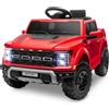 Mondial Toys Ford F150 Raptor 12V Auto Elettrica per Bambini con Telecomando - Pick-Up Fuoristrada con Luci LED, Bluetooth e Ammortizzatori - Carico Max 30 kg (Rosso)