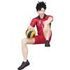 Gooyeh Haikyuu Personaggi Kuroo Tetsurou Seduti Figura Anime, Personaggio Anime, Personaggio d'azione in PVC, da collezione per desktop, 14 cm