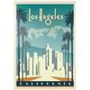 MyPuzzle.com MyPuzzle Skyline Di Los Angeles, Poster D'epoca - Premium 1000 Pezzi Puzzle - MyPuzzle Collezione speciale di Anderson Design Group