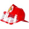 LeeQinersw Cappello da Pompiere per Bambini, Casco da Pompiere, Robusto, alla Moda per Ragazzi e Ragazze, con Occhiali, per Travestimenti, Giochi di Ruolo e, Rosso