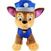 PAW PATROL P:os 76963 - Peluche a forma di cane Chase con quattro zampe, circa 27,5 cm, simpatico animale di peluche per giocare e coccole, ragazzi e ragazze