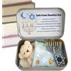 Generico Peluche Orsetto - pelüche 9×6 cm | Orsetto di Hanukkah con scatola e bigliettino per dolci, teneri giocattoli di Peluchê, giocattolo di supporto emotivo, peluche Beaŕ | Regalo di compleanno, regalo di