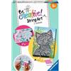 Ravensburger - Be Creative - String Art Midi - Gatti - Quadro in filo teso - Creazione Oggetti - Tempo libero creativo - Attività relax e creativa - Da 6 Anni - 18246 4005556182466 Taglia unica