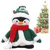 Generico Peluche di Natale, giocattoli di peluche di Natale - Stuff Figure Ornamenti natalizi Giocattoli di peluche | Peluche per le vacanze di Natale, squisito animale di peluche per famiglie amanti