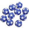 Beaupretty 10 Palline da Calcio Balilla in Plastica Blu, Accessori per Tavolo da Gioco, Resistenti e Non Facili da Deformare, per Attività Ludiche