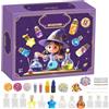 Amesor Kit Per Creare Pozioni Magiche Per Bambini - Laboratorio Pozioni Streghe con Attività Artistiche e Miscelazione | Decorazioni Interattive Per Halloween Natale Bambini Prescolare Ragazzi E