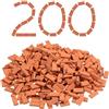 BRIUERG 200 Mini Mattoni per Paesaggistica in Miniatura - Muro di Mattoni Piccoli per Parti, Scala 1/35