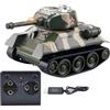 Generico Rc Tank, Mini Interactive Battle Vehicle Toy Kids, Stem Educational Remote, 6.8x4x3.9cm, Control Tank for Indoor Playroom, Bedroom, Living Room Activities Boys and Girls Excellent Addition