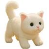 Generico Gatto Robot Realistico - Peluche Elettrico Con Movimenti Naturali,Giocattoli per Animali per Ragazze e Ragazzi, per Figlio e Figlia, per Festa della Mamma, San, Ringraziamento e per