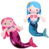 Milisten 2 Giocattoli Da Sirena Cuscino Per Ragazze Giocattoli Da Sirena Peluche Peluche Bambole Da Per Ragazze Da Dei