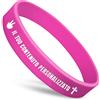 GSCSP braccialetti silicone personalizzabili bracciali fluorescenti per feste braccialetto semiperdo bambini-Viola