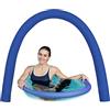 Pesoncarl Tagliatelle per Piscina Tagliatelle in Schiuma Cava da 2, 6x60 Pollici per Piscine in Schiuma Leggera Leggera per Bambini Nuoto Galleggiante Blu Bomboniera