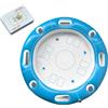 Nankoyal Tavolo Galleggiante per Piscina, Tavolo da Gioco Gonfiabile per Piscina, Carte da Gioco e Porta Bevande, di intrattenimento per giornate Calde, Parco Acquatico, Vasca idromassaggio