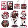 JUSONGKWCP KasaneTetos Figura Merch 8 Pezzi | KasaneTetos Portachiavi Distintivo Acrylic Stand | Decorazioni Per Scrivania