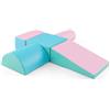 RELAX4LIFE Set da Gioco con Blocchi in Schiuma per Arrampicarsi e Gattonare, Giocattoli Educativi per Bimbi con Colori Vivaci e Forme Diverse, per Soggiorno, Cameretta e Asilo Nido (Colorato-5)