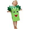 Generico Vestito Carneval Cibo Bambino Vestiti Frutta Costume Fragolavestiti per Bambino Bambina Costumi di Frutta Verdura per Halloween Carneval Cosplay Spettacoli E Feste Costumi (Green-e, One Size)