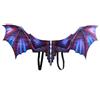 Unbekannt 3D Halloween Cosplay Ali Drago Ala Mardi Gras Dragon Costume Vestiti (Blu + Viola)