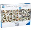 Ravensburger - Puzzle Miguel Ángel La Capilla Sixtina, Rompecabezas de Arte para Adultos, Regalo para Niños de 14+ Años, Juego Educativo y Estimulante, 1000 Piezas, 70x50 cm