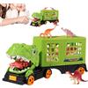 Tuxuseo Camion Giocattolo Dinosauro,Autocarro Trasporto Modelli Di Dinosauri | Giochi Educativi Interattivi Per Interpretazione - Interno Esterno Viaggio Festa Picnic Casa Vacanza Compleanno