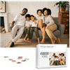 PSUNEY Puzzle Personalizzato Con Foto 35/70/120/200/300/500/1000/1500/2000/3000 Pezzi per Gioco Adulto Familiare Matrimonio Laurea Regalo