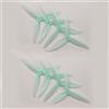 AFCAHEH 2/4 Coppie for eliche a 3 Pale T51366 da 5 Pollici for Motori RC FPV Drone 2306 2207 Power Part(White 4 Pairs)