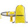 Ocean 5 Set di Spiderball, Gioco con Palla e Rete, 3 Palline e Borsa per Il Trasporto - per Giocare al Parco, in Giardino, in Spiaggia o a casa - per Bambini e Adulti